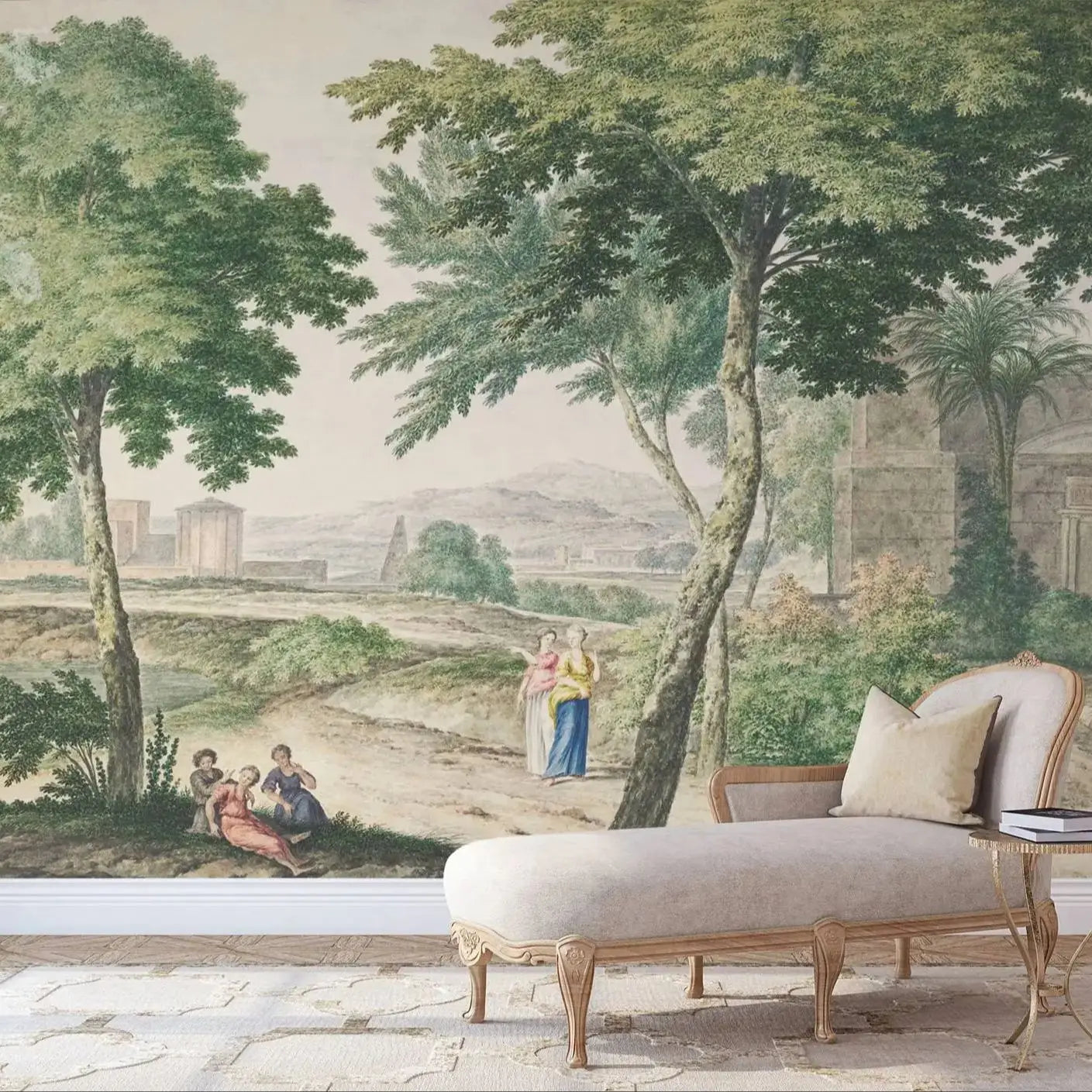 Summer Countryside Mural