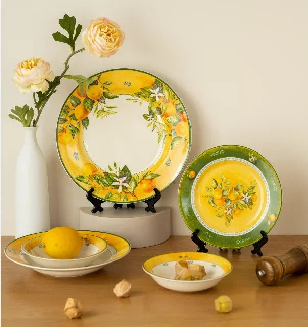 For the Love of Lemon Tableware