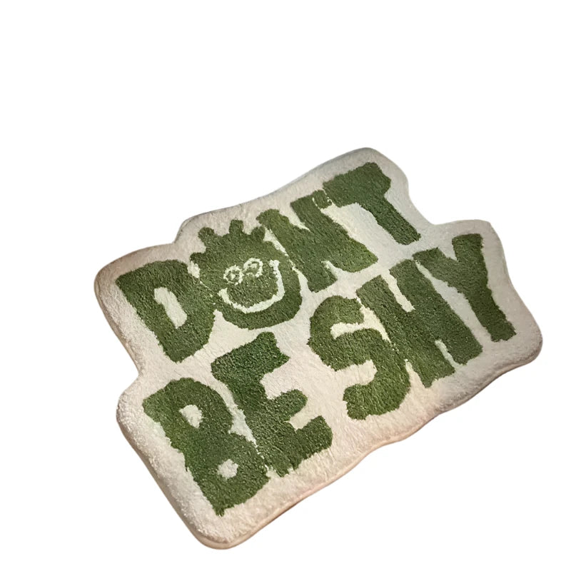 Irregular "Don't Be Shy" Rug