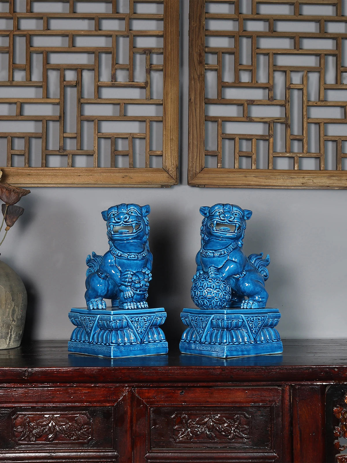Fu Dog Guardian Lion Statues