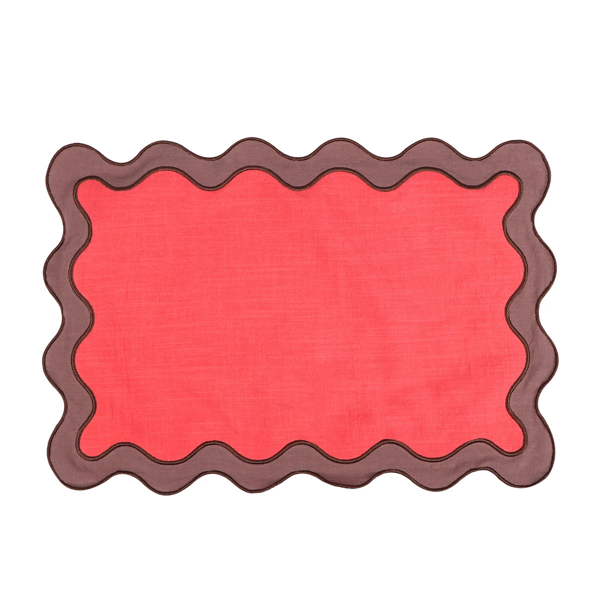 Wine-Trim Luxe Dining Placemat