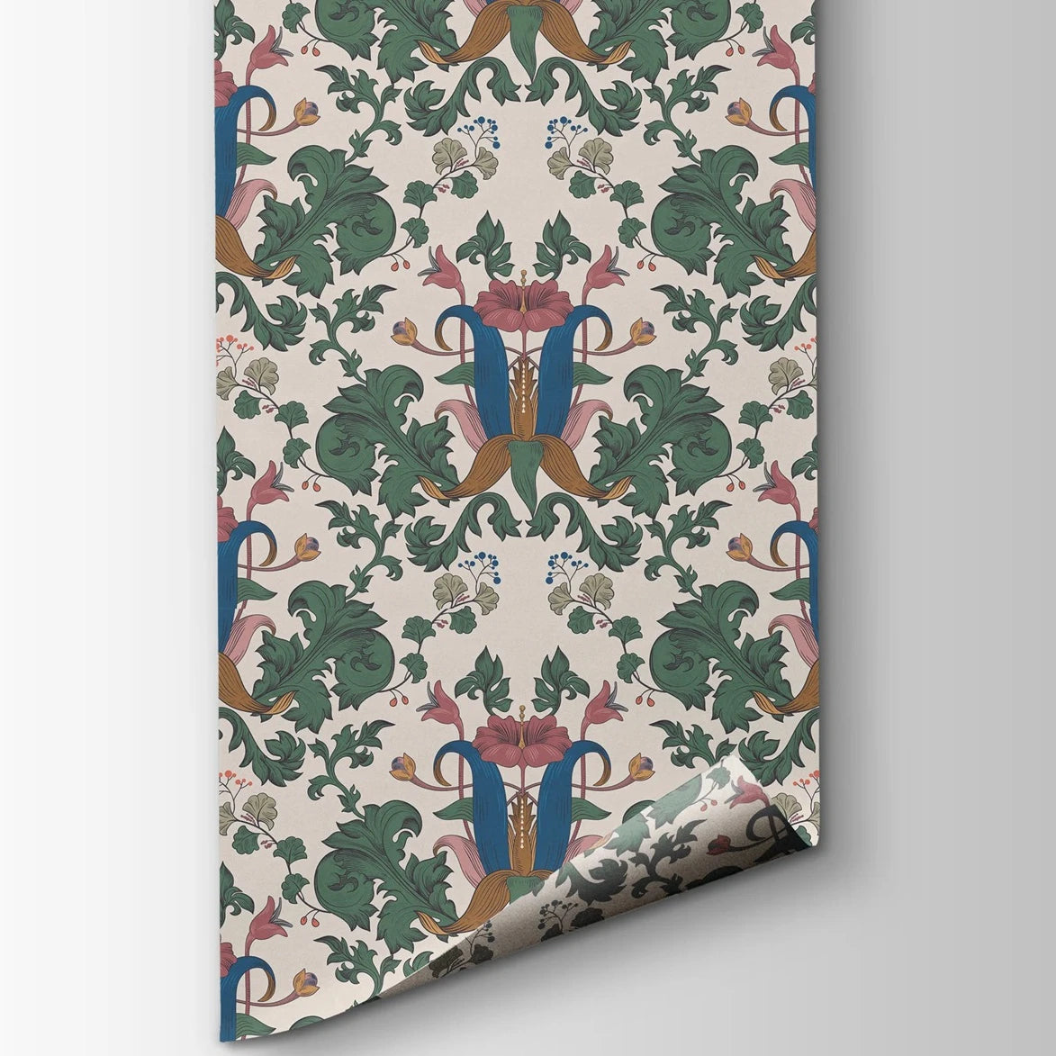 Vintage Floral Garden Wallpaper