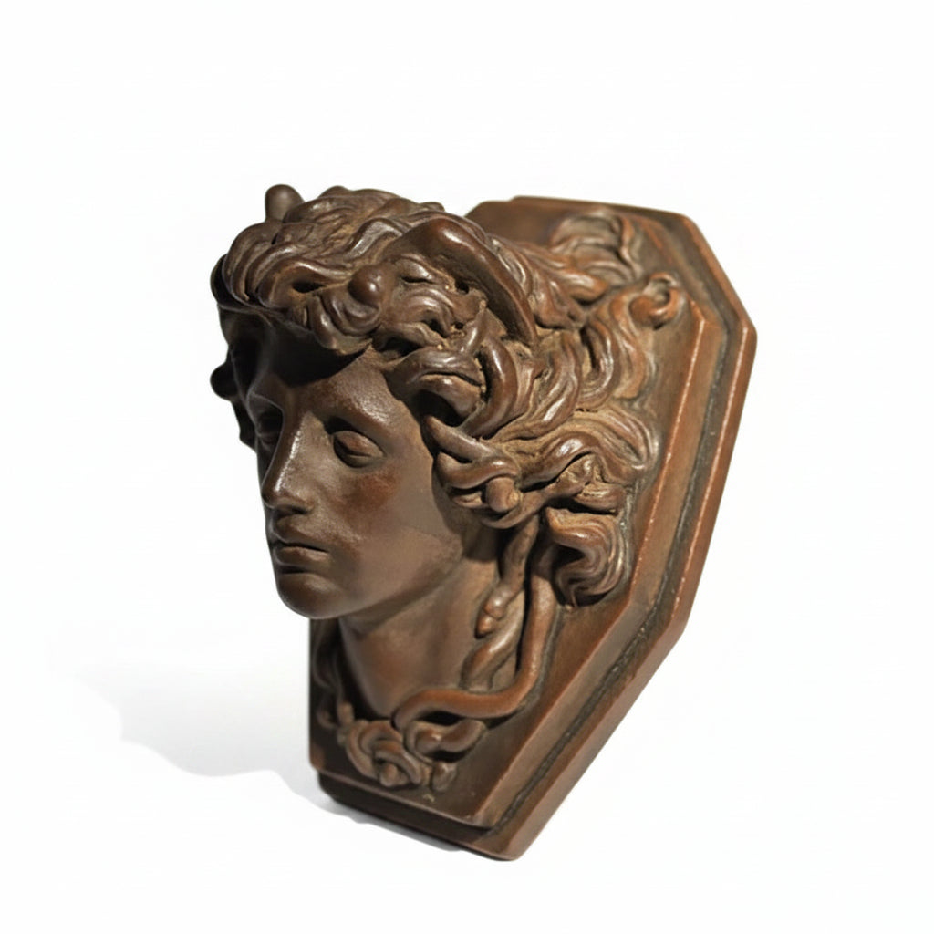 Medusa Head Ancient Roman Sculpture — Museum Replica