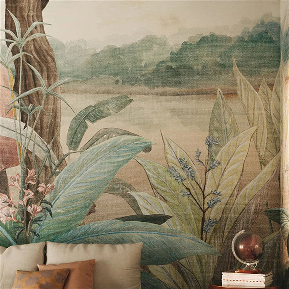 Elephant Safari Mural
