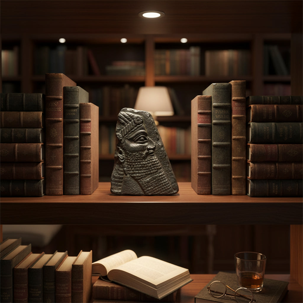 Assyrian Empire Relief Bookend II — Museum Replica