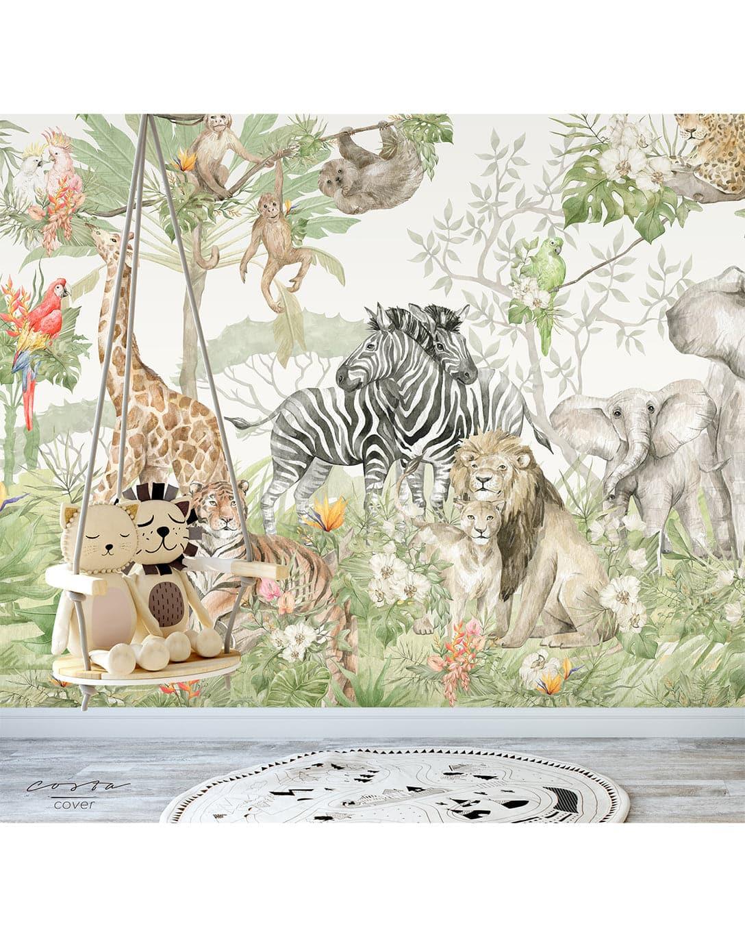 Safari Animal Exotic Jungle Wallpaper Safari Animal Exotic Jungle Wallpaper 