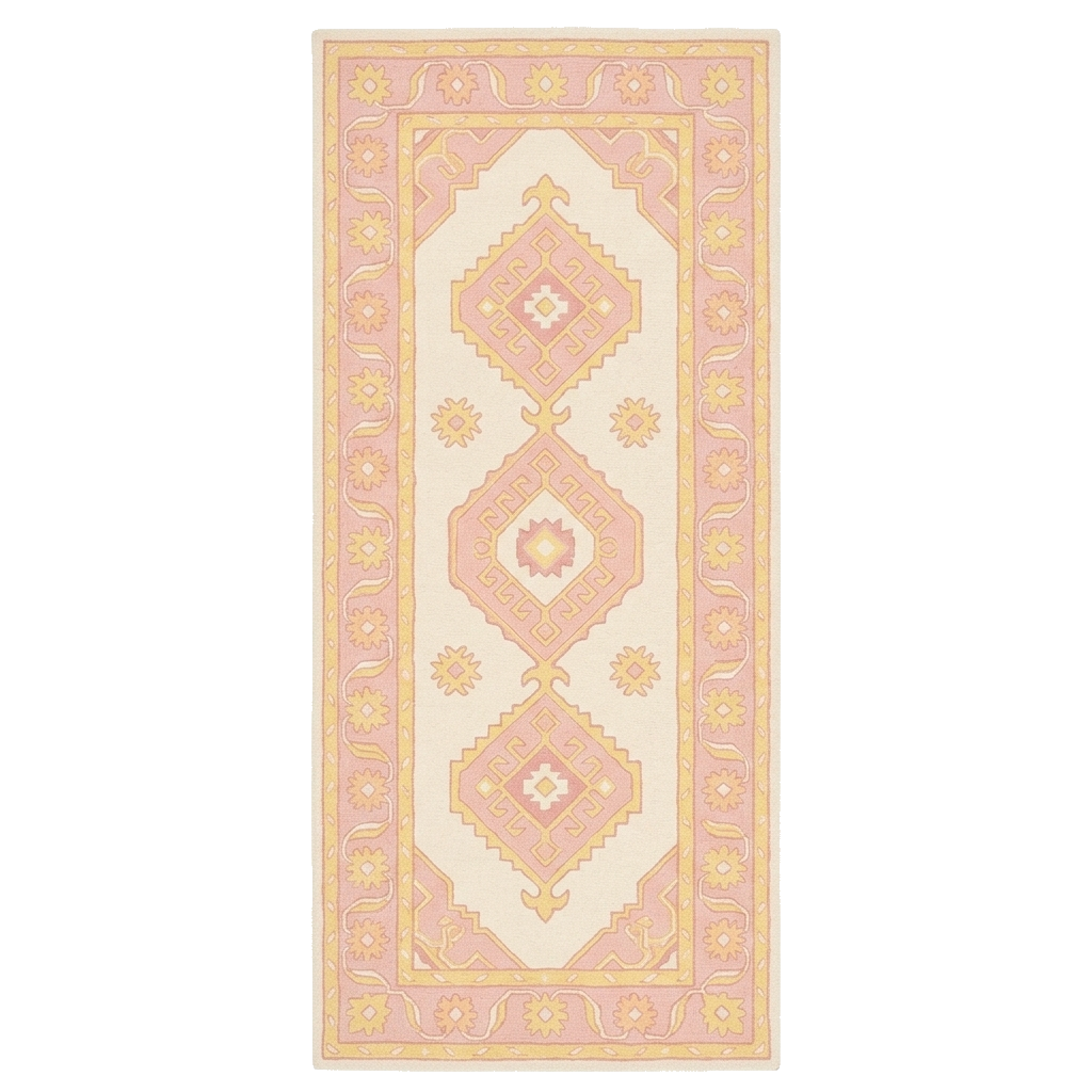 Saffron Sunset Hand Tufted Runner Rug