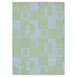Sage Mosaic Hand Tufted Rug 