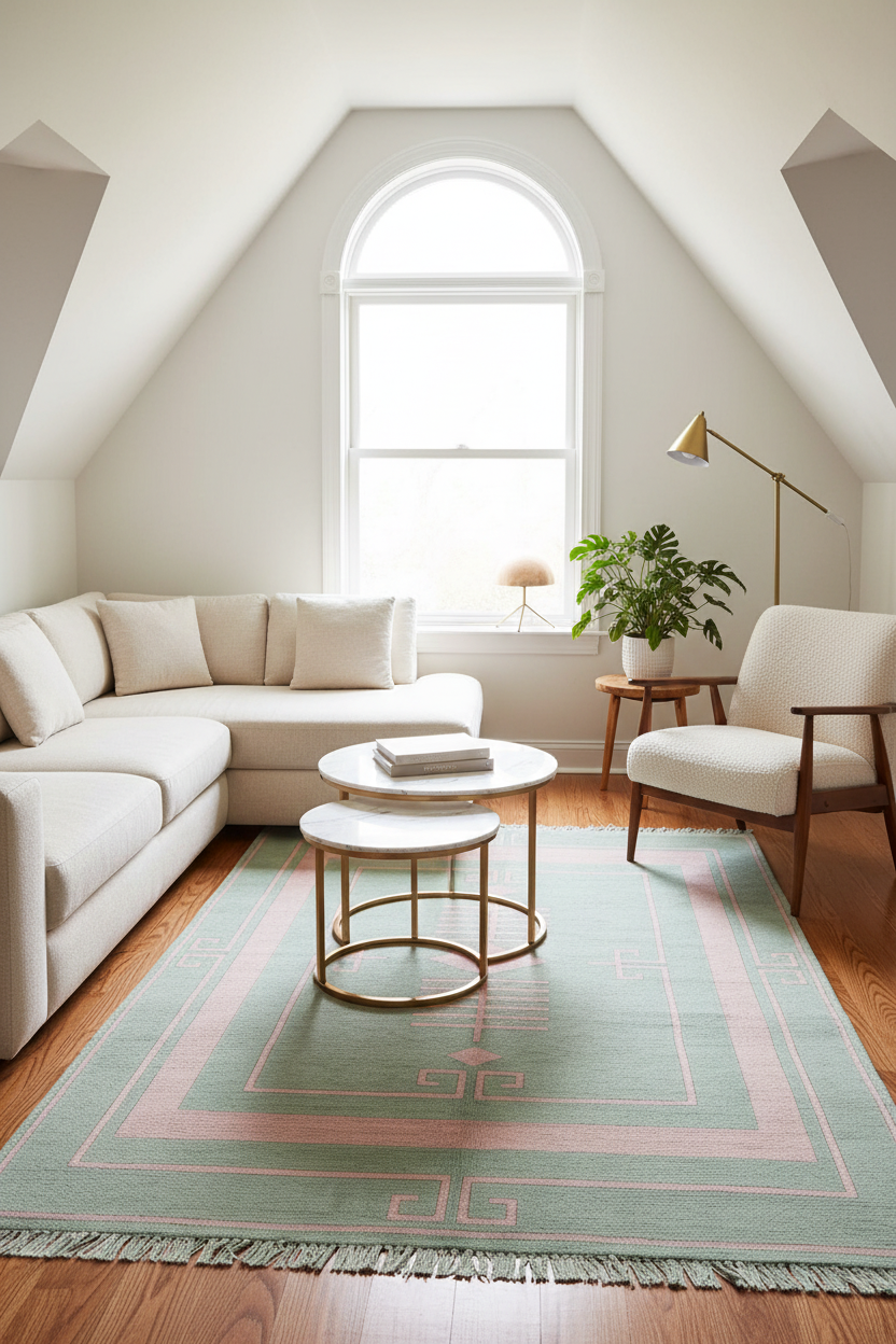 Sage Serenity Hand Knotted Rug