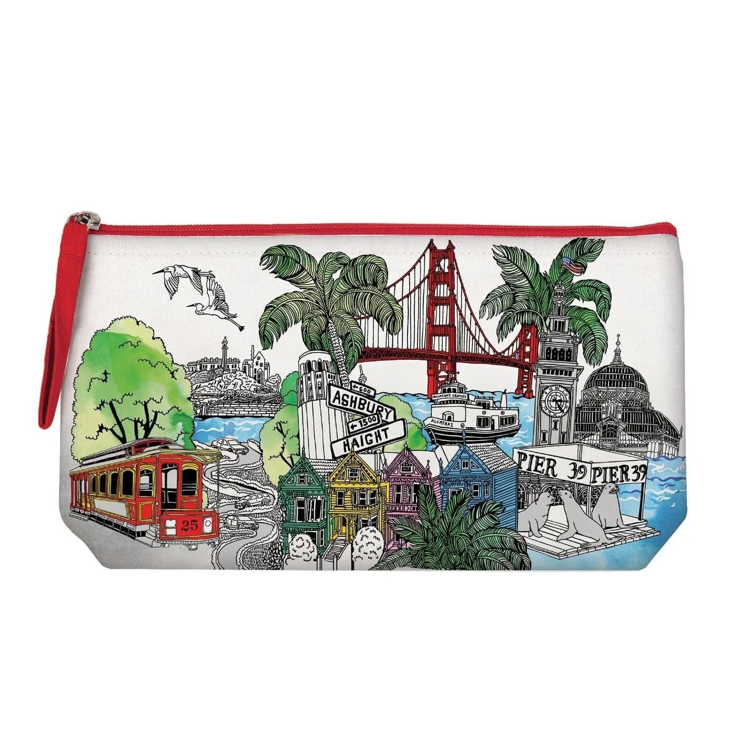 San Francisco Handmade Pouch