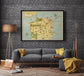 San Francisco Map Print| Art History