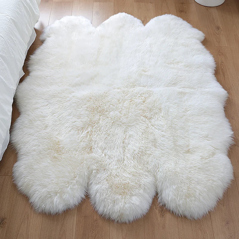 Luxury Plush Soft Sheepskin Rug