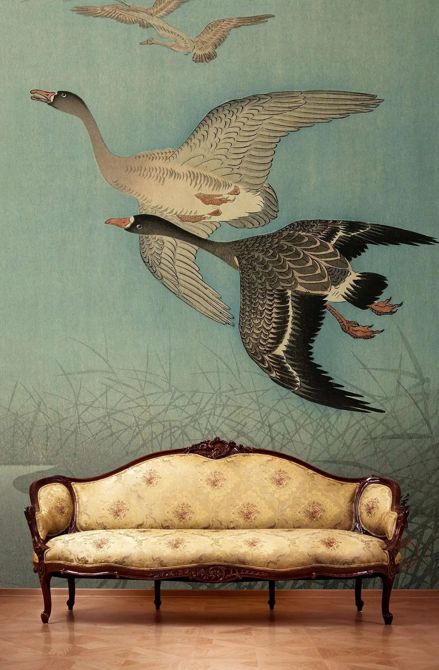 Flying Birds Sky Mural