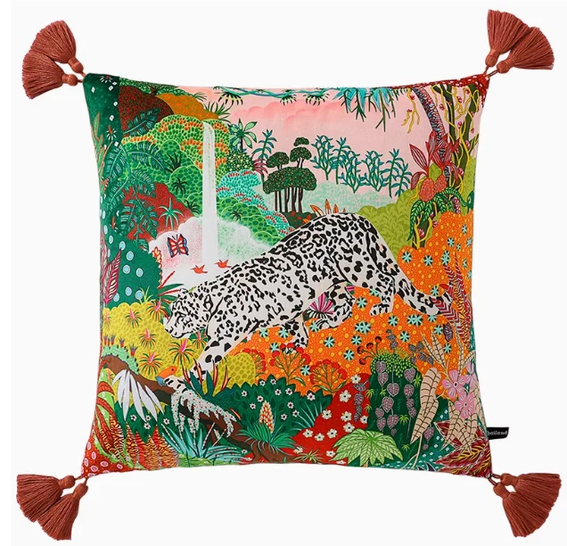 Jungle Kingdom Luxury Pillow Cover