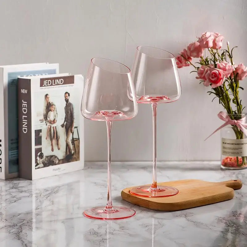 Nordic Flamingo PInk Wine Glass