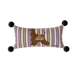 Hunting Hound Lumbar Throw Pillow