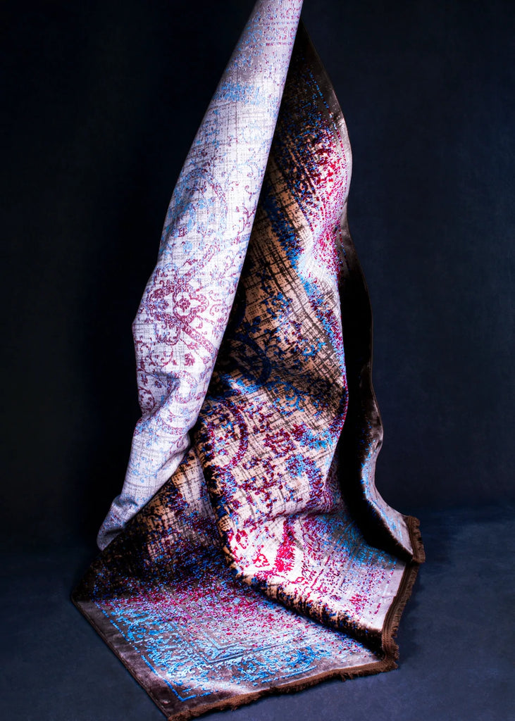 maia homes hand knotted wool rug