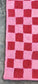 Red Checker Jute Rug