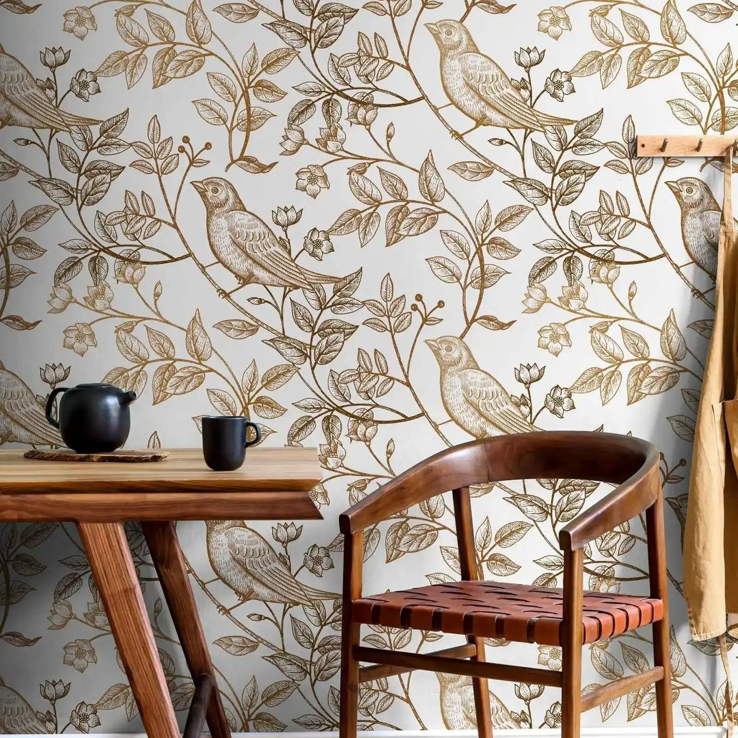 Vintage Bird Wallpaper