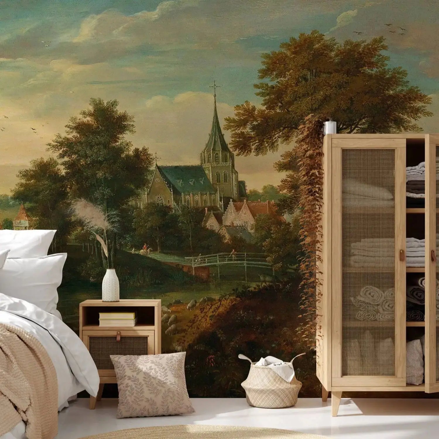 Panoramic Scenic Nature Mural