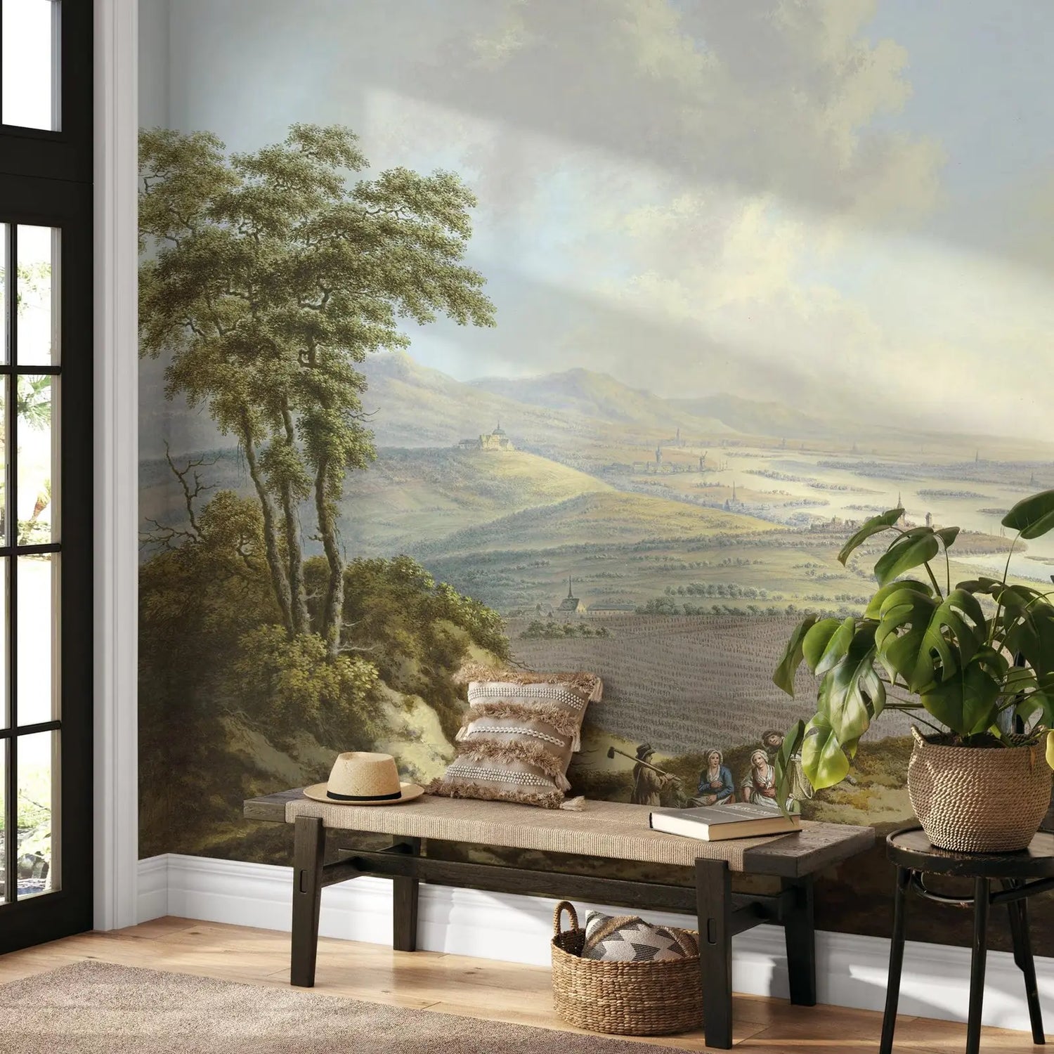 Green Valley Painted Mural