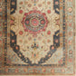 Serene Floral Hand Knotted Area Rug