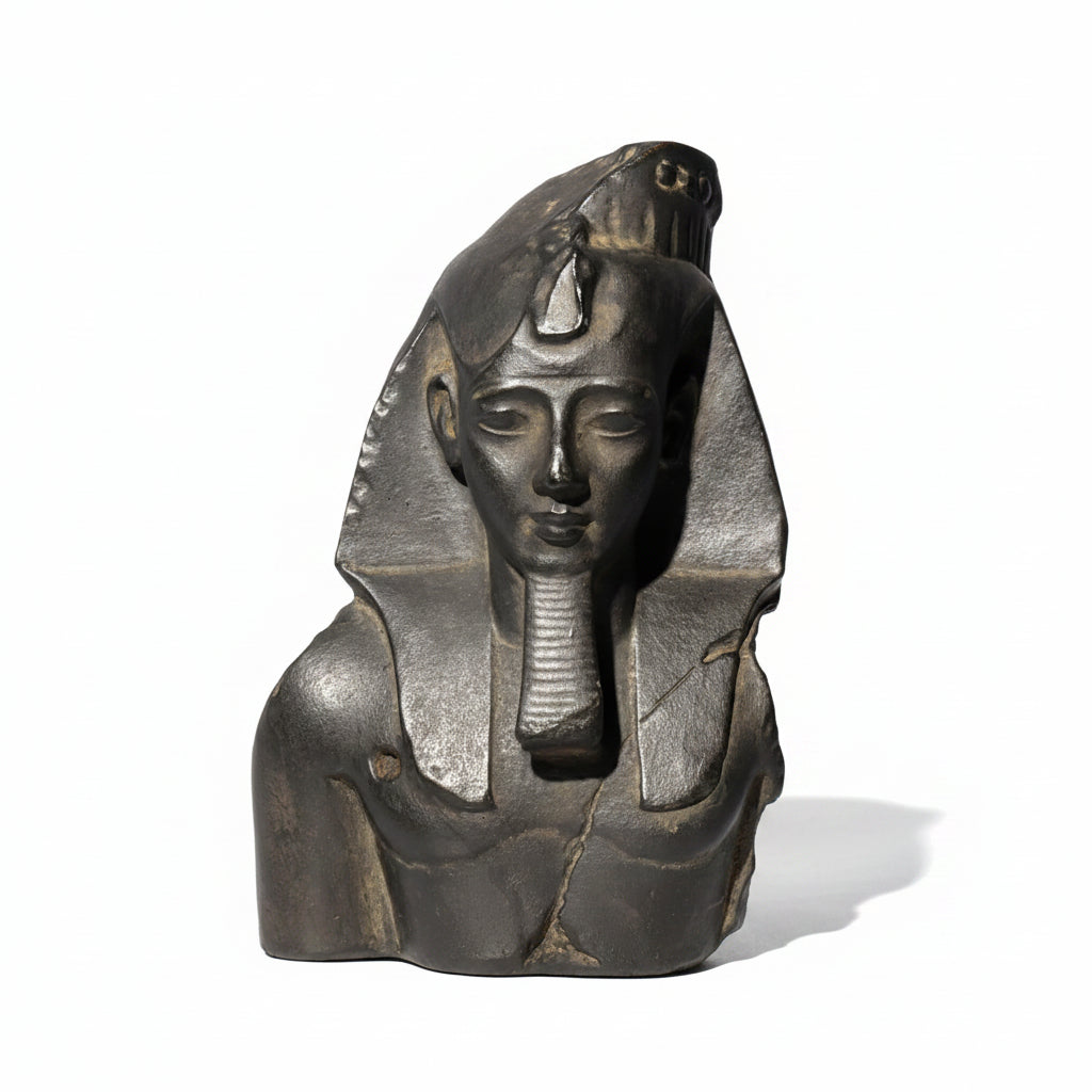 Seti II Egyptian Pharaoh Bust — Museum Replica Statue