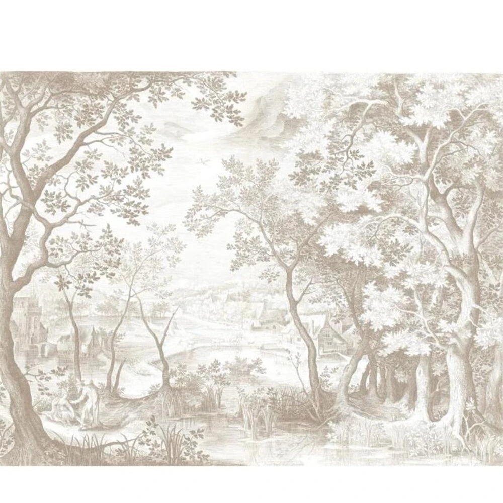 European Forest Landscape Mural