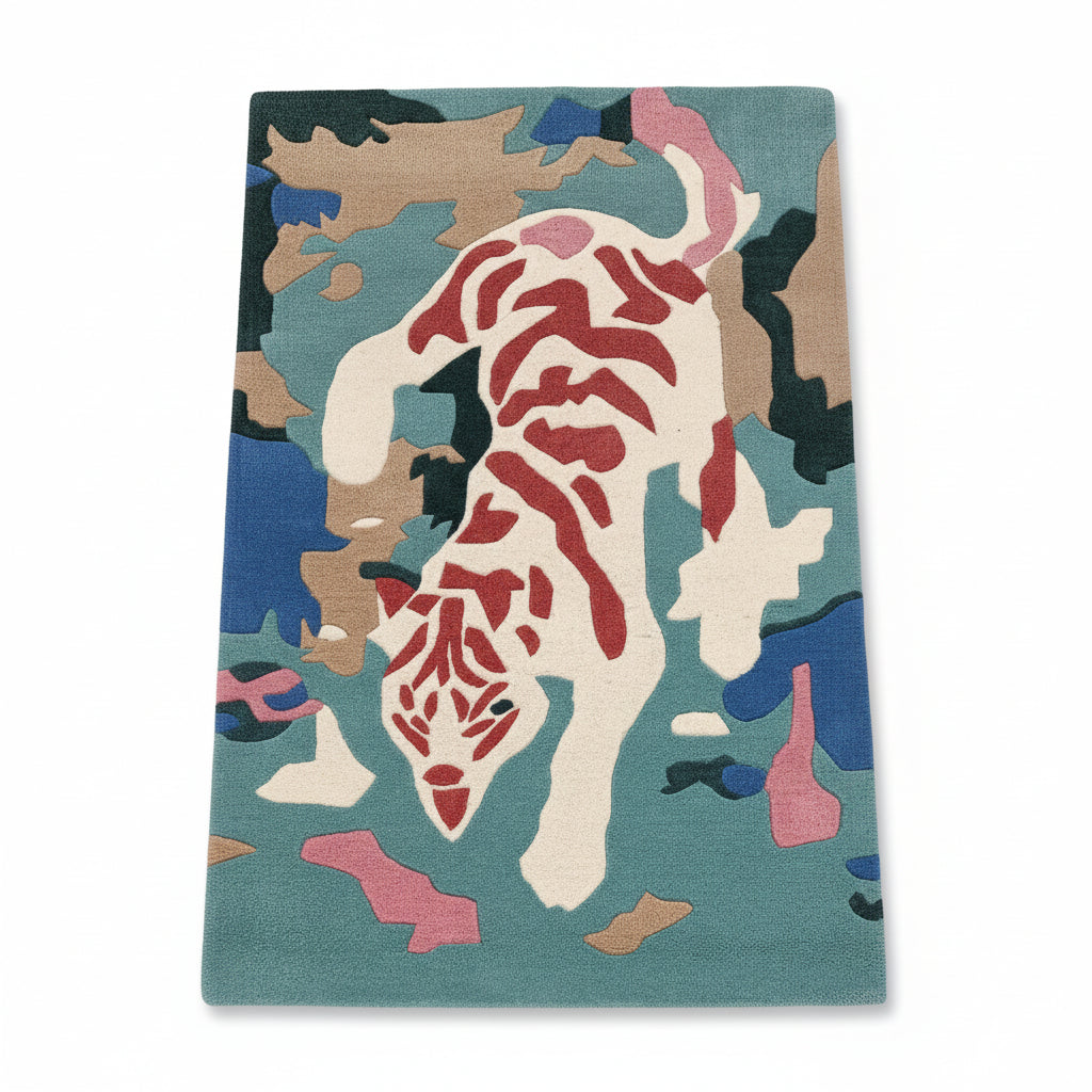 Silent Stripe Hunt Hand Tufted Rug 3 x 5 ft