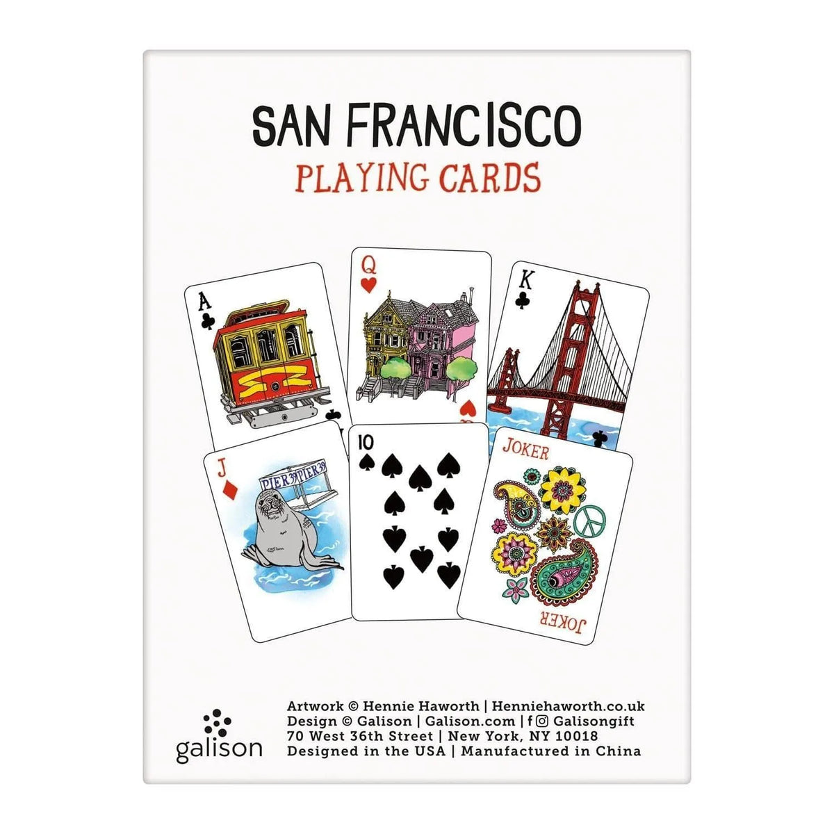 San Francisco Playing Cards