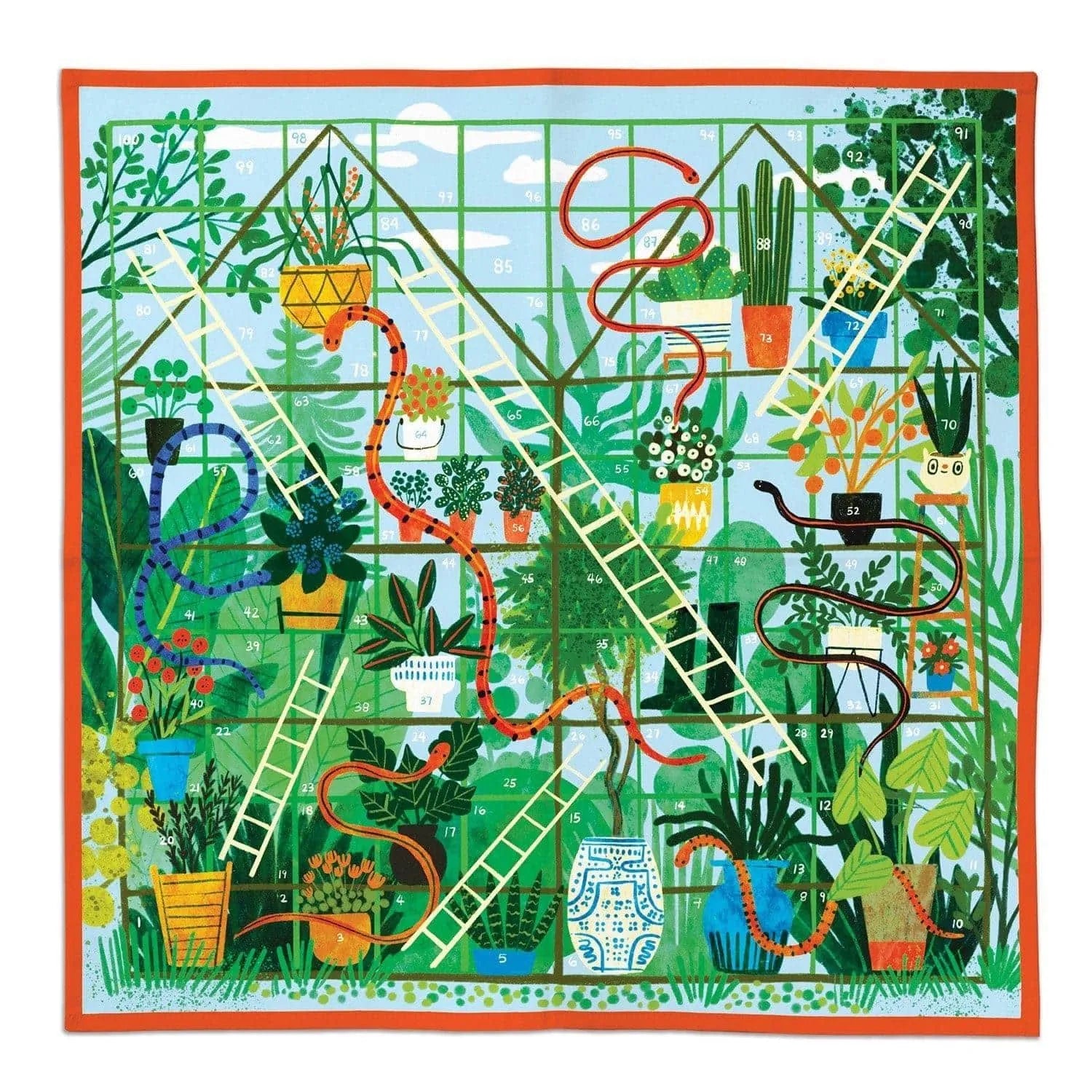 Snakes & Ladders Classic Game Bandana