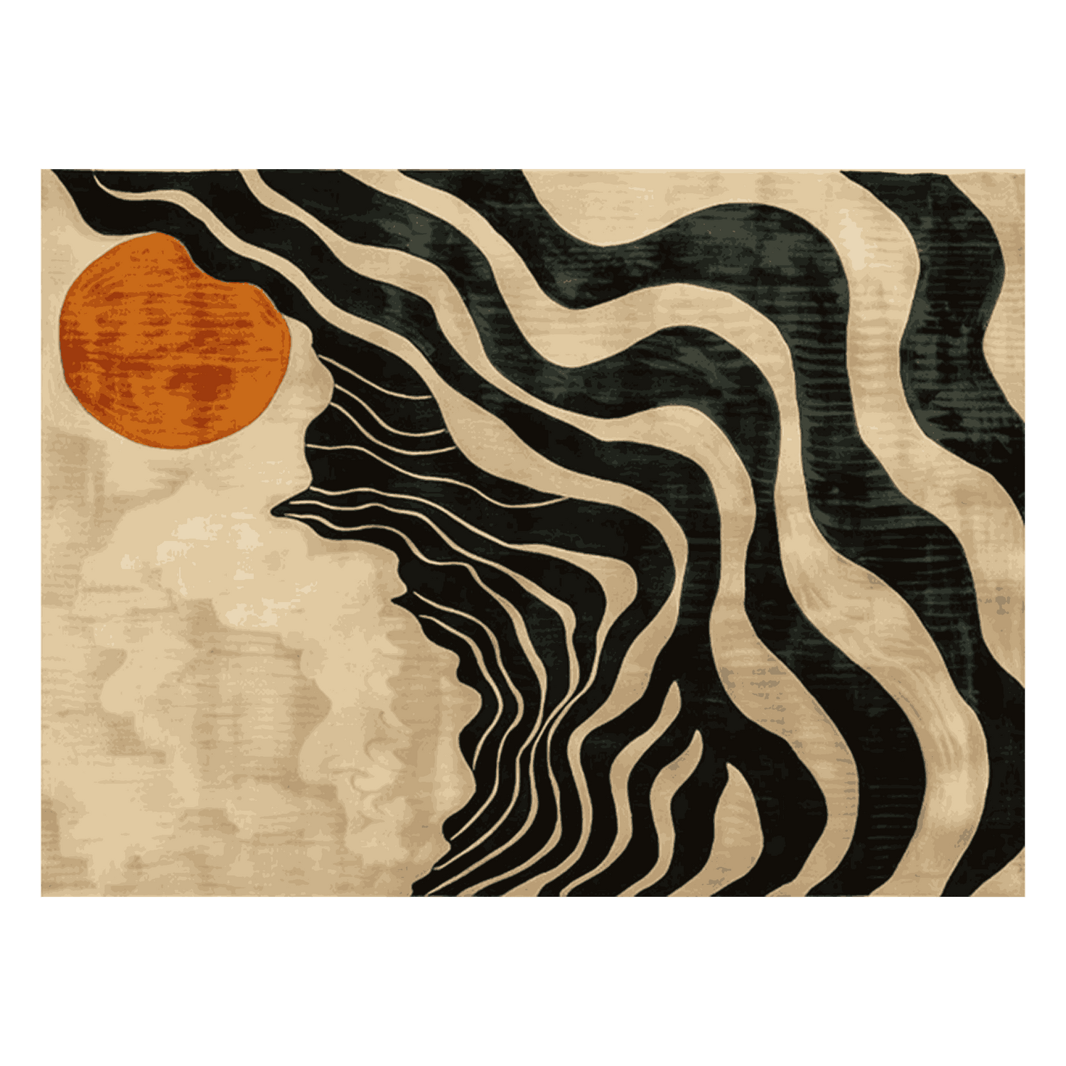 Solar Symphony Hand Tufted Rug