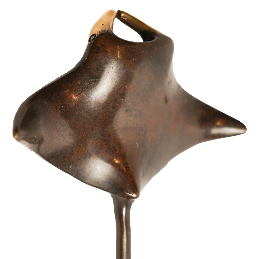 Solid Brass Manta Ray Wall Hook