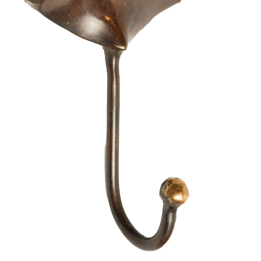 Solid Brass Manta Ray Wall Hook