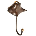Solid Brass Manta Ray Wall Hook