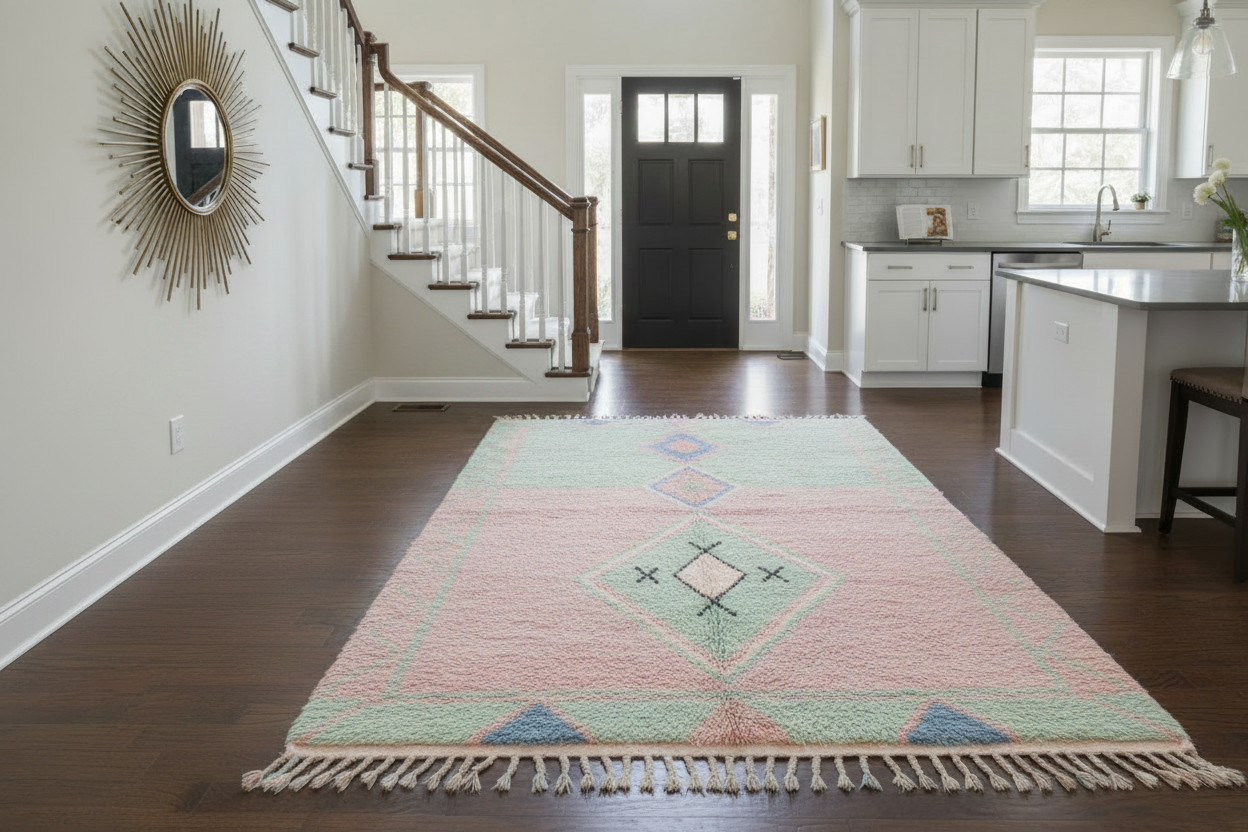 Split Tone Serenity Moroccan Shag Rug