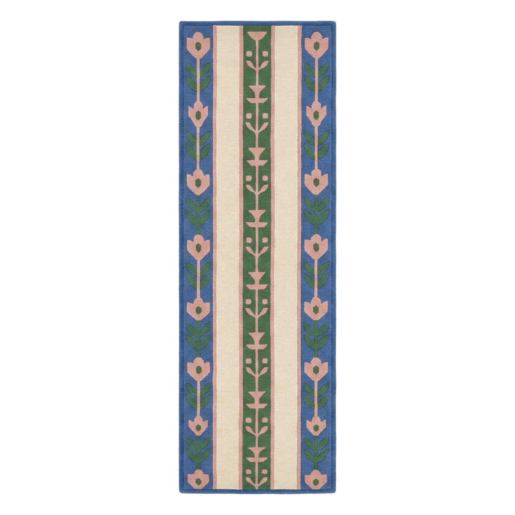 Spring Garden Lane Hand Tufted Runner Rug - MAIA HOMES