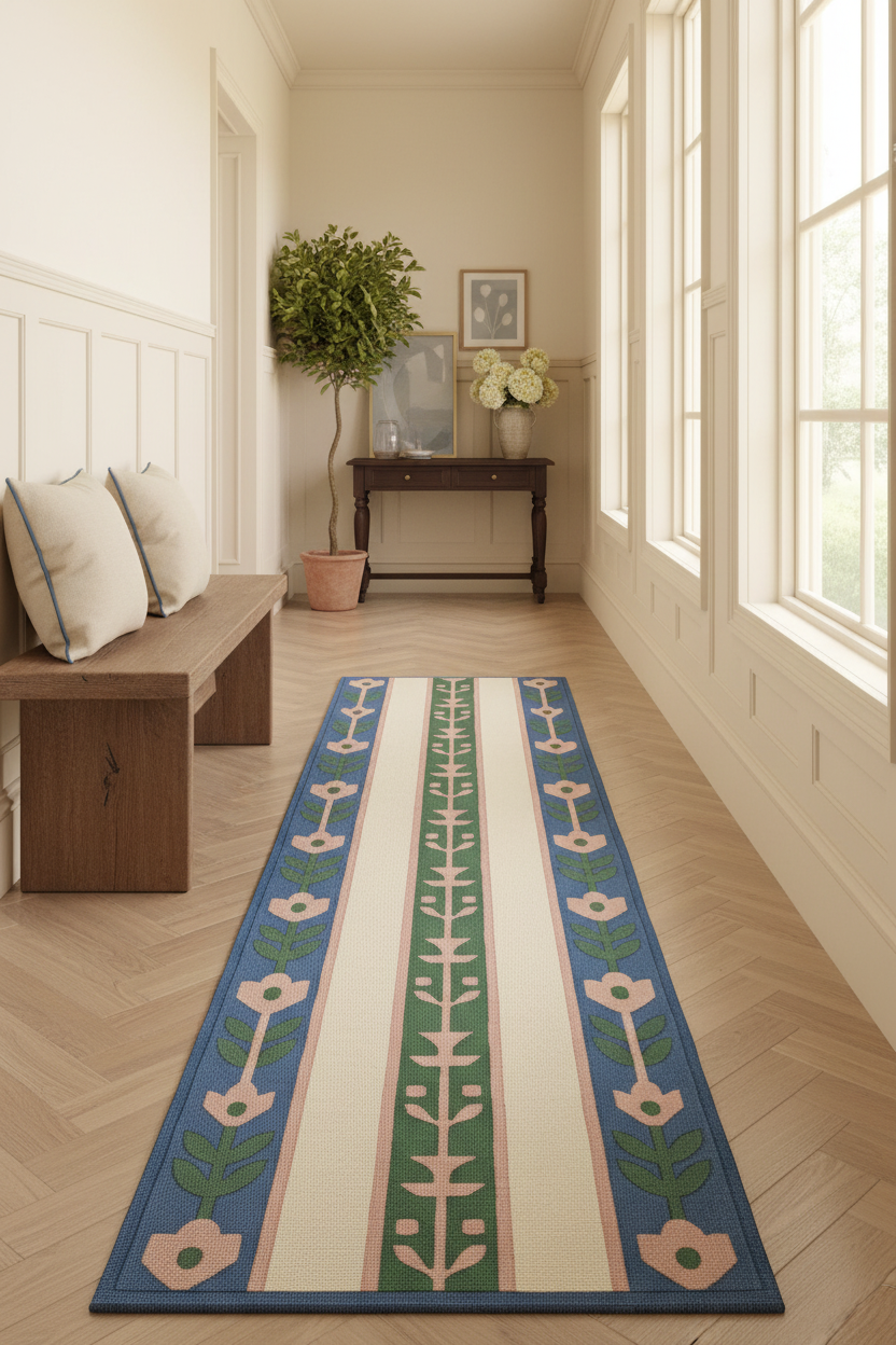 Spring Garden Lane Hand Tufted Runner Rug