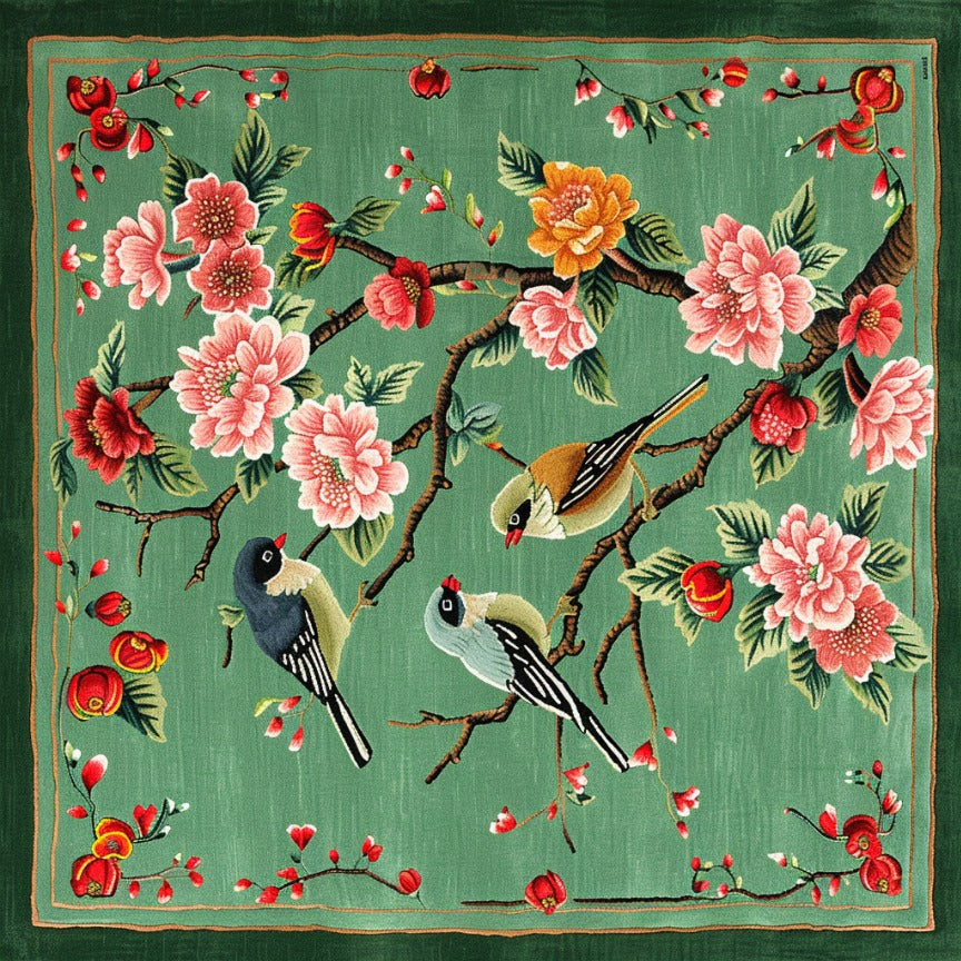 Springtime Serenade Hand Tufted Rug