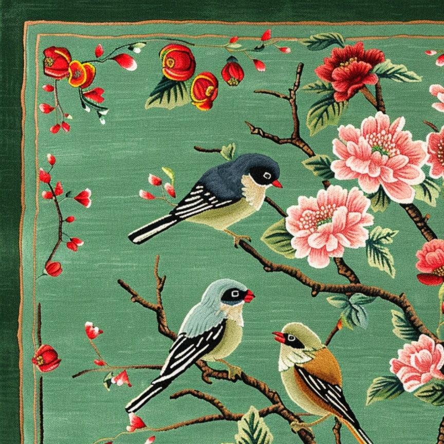 Springtime Serenade Hand Tufted Rug