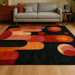 Stellar Harmony Hand Tufted Wool Rug