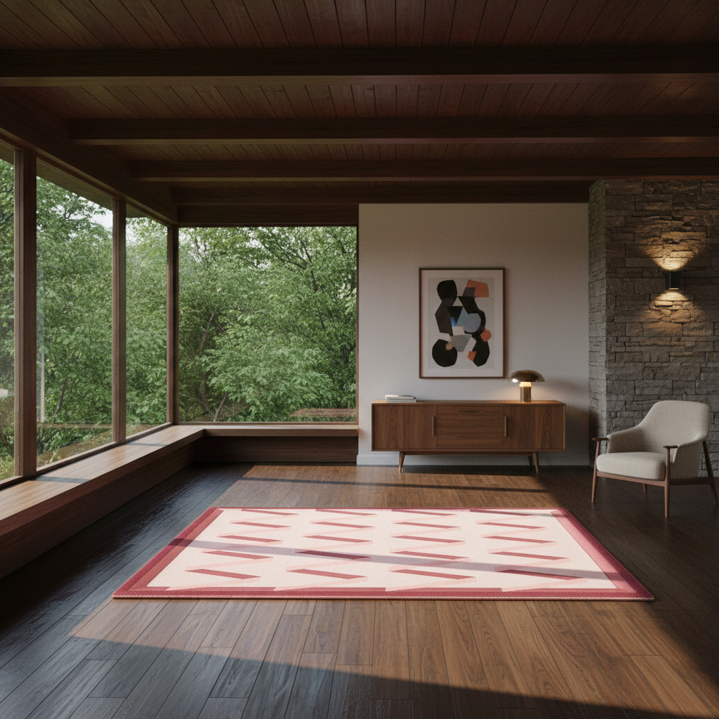 String Theory Hand Tufted Wool Rug