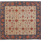 Structured Serenity Hand Knotted Area Rug