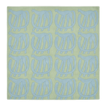 Stylized Creatures Square Hand Tufted Rug