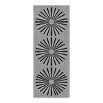 Sunburst Radial Hand Tufted Runner Rug