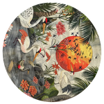 Sunset Paradise Bliss Hand Tufted Round Rug