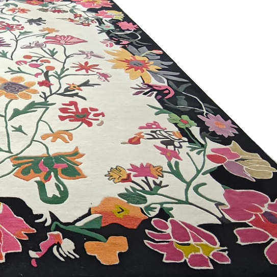 Sunset Flower Waltz Hand Tufted Rug