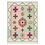 Symbolic Harmony Moroccan Shag Rug - MAIA HOMES
