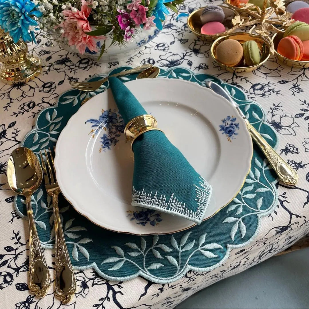 Teal Treasure Placemats