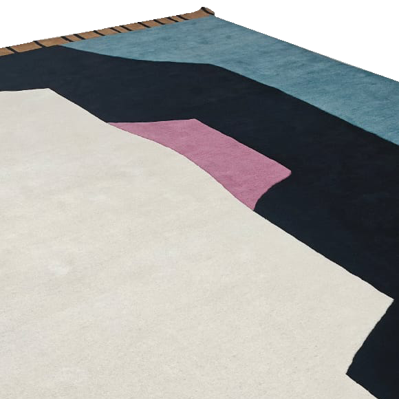 Tender Color Mood Hand Tufted Rug